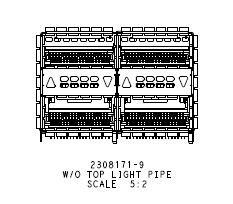 Wholesale 2X2 152P RA 2308171-9 CONN ZQSFP+ Cage transceivers from china suppliers