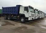 SINOTRUK HOWO Tipper Truck 266HP 6X4 LHD 10 - 25CBM Commercial Dump Truck