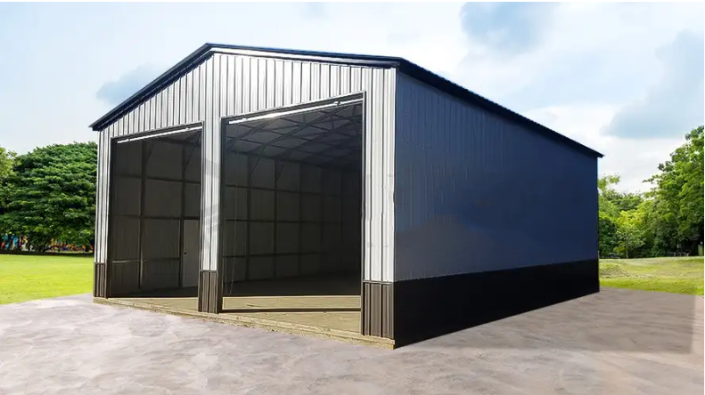 Large Wind Load Steel Frame Workshop Building Self Design Factory Building
