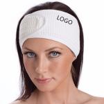 Custom high quality beauty salon headband cotton waffle weave spa makeup