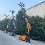 3.5 Meters Auto Electric Mobile Glass Vacuum Lifter Robot With Suction Cup
