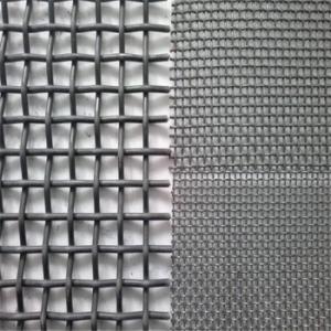 Wholesale Metal Crimped Woven Wire Mesh Customized For Vibrating Stone / Gold Ore / Coal Mine from china suppliers