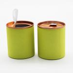 Customized Luxury Cardboard Cylinder Gift Boxes Tube For Chinese Tea Packaging