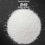 60-66% ZrO2 Zirconia Beads Ceramic Blasting Media B40 0.250-0.425mm B60 0.063-0
