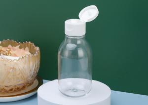 Wholesale 100ml Empty Transparent Plastic Bottle With Flip Top Cap from china suppliers