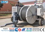 8 Tons 2 x 40kN Tension Stringing Equipment With Hydraulic Meter German