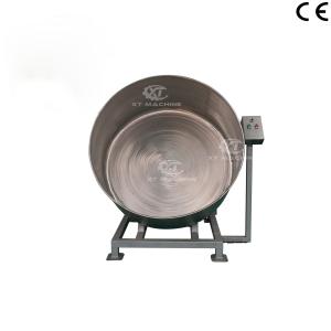 Wholesale 100kg/h Large Diameter Peanut Chocolate Coating Machine For Perfect Food Coating from china suppliers