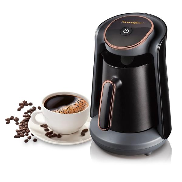 800W Black Automatic Coffee Maker Machine , AC 220V Cordless Electric Coffee