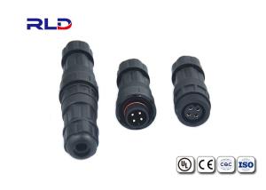 Wholesale 4Pin Waterproof Circular Connectors With Screw Fixing Male Female Connector from china suppliers