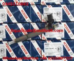 Wholesale BOSCH INJECTOR 0445116043 Genuine and New Common Rail Injector 0 445 116 043 , 0445116043 from china suppliers