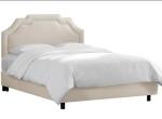 French Elegant Home furniture Queen King size Bed of latest double bed designs