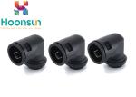 Customized Color Nylon Cable Gland Right Angle Fittings Union Connector