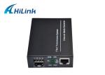RJ45 Port Internet Gigabit Ethernet Fiber Media Converter SFP 10/100/1000