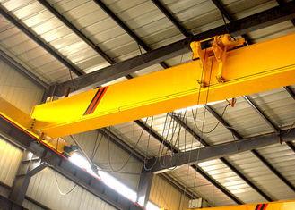Bridge Single Beam Overhead Crane 0.25-28t Rated Loading Capacity Light Dead