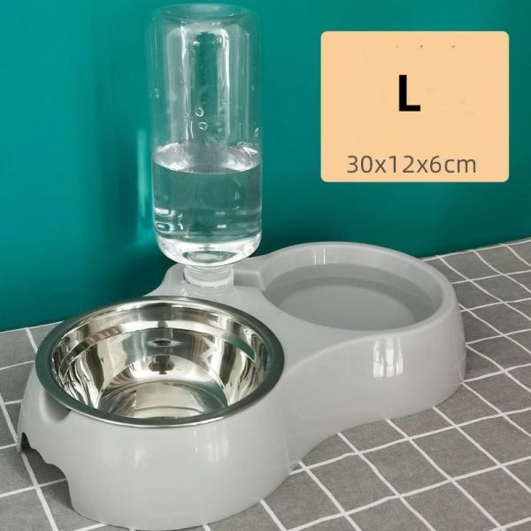 Non Slip Pet Feeder Bowls Automatic Drinking Water For Teddy Golden Retriever Dog