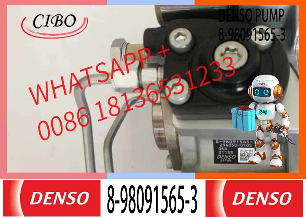 ZX330-3 Excavator engine spare parts fuel injection pump 8-98091565-3 8-98091565-0 For ISUZU 6HK1 engine