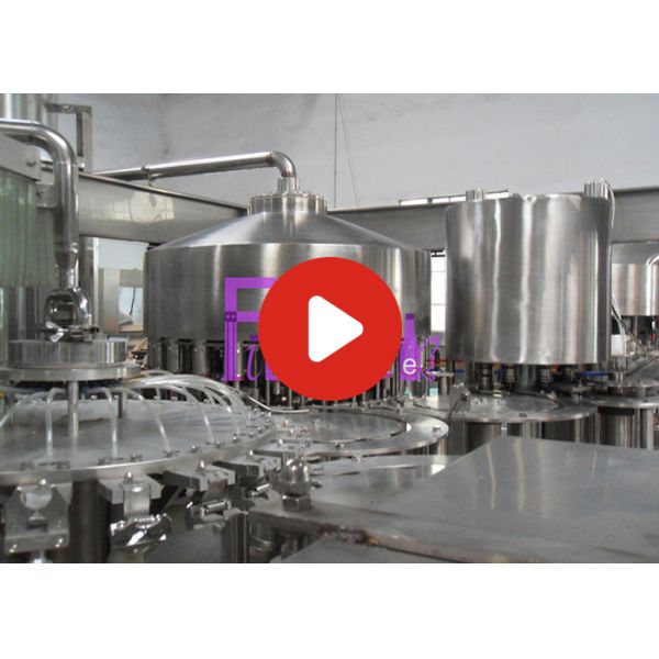 PLC auto control Juice Filling Machine with speed 6000BPH