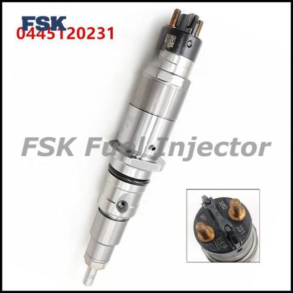 0445120231 Fuel Injector Injection Nozzle Compatible For KOMATSU PC200-8 Hitachi ZW180 HYUNDAI HL770-7A