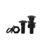 DIN603 Zinc Plated Mushroom Square Neck Carriage Bolt M4 M6 M8 M10 M12 100mm