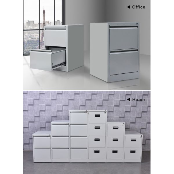 A4 Folders 0.4mm Plate ISO9001 2 Door File Cabinet