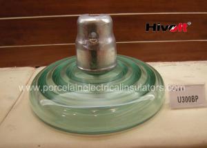 Wholesale High Voltage Glass Insulators , Cap And Pin Power Line Glass Insulators U300BP from china suppliers