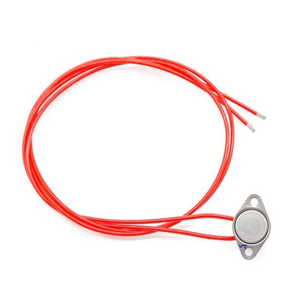 KSD301 Thermostat Thermal Switch Temperature Control Switch With Wire Cable Adjust Snap Disc For Refrigerator Waterproof