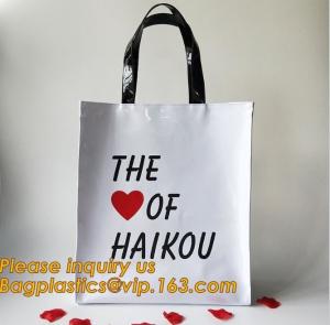 Wholesale Plastic Bag OEM Custom PVC Loop Handle Image Printed Plastic Shopping Bag,Promotional Clear Waterproof Plastic Cosmetic from china suppliers