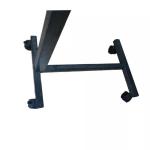 Plastic Steel Overbed Table Medical Rolling Over Bed Hospital Stand Adjustable