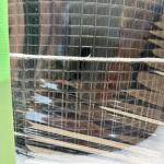 Black PVC Coated Galvanized Steel Solar Panel Bird Guard Mesh Screen