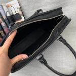 Authentic Real True Ostrich Skin Businessmen Large Laptop Briefcase Shoulder Bag