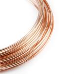Industrial ASTM C1100 Pure Thin Copper Wire Annealed Bare Copper For Mig Welding
