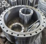 Anti Rust Oil AWWA C207-07 Hubbed Slip On Flange ISO9001 PED 2000