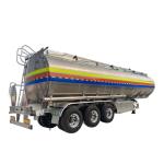 45000 Liters Diesel Oil Fuel Tanker Trailer Tri-Axle Tank Semi Trailer