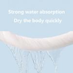 Thick Soft Large Disposable Bath Towels Dry Towels Viscose Plant Fiber Material