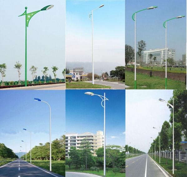 steel tubular lighting pole/light poles/lamps pole