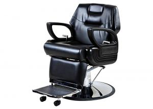 Wholesale Custom All Purpose Salon Barber Chair 38&quot; Height For Man , Pu Leather Materials from china suppliers