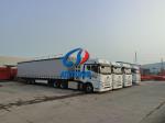 Customizable Steel 3 Axles 40ft Van Side Semi Trailer With Solid Construction