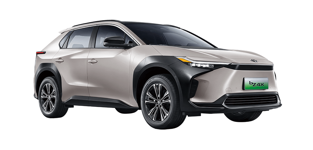 Hot selling Medium SUV electric car TOYOTA bZ4X with reversing camera high speed 160km/h FWD vehicle 18 inches tires in stock