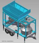 Mobile On Site Concrete Batching Plant Quick Installation And Quick Relocation