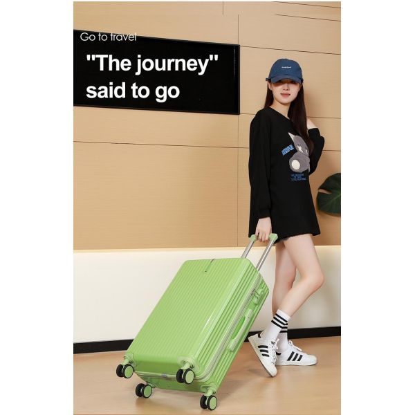 Upgrade Your Travel Gear with our ABS PC Aluminum Suitcase Available in Multiple Colors and Sizes