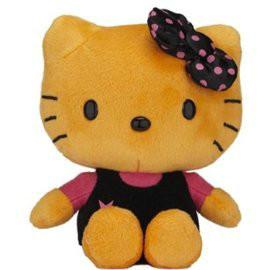 Wholesale 20cm Lovely Orange Hello Kitty Cartoon Stuffed Plush Toys For Collection from china suppliers