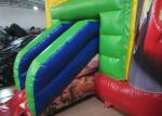 Simple cars arch roof inflatable combo & inflatable combos bouncer / 3 in 1