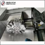 7.5kw 3000rpm Horizontal CNC Lathe Machine Hollow Hydraulic Chuck