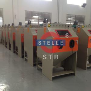Wholesale Manual Small Sandblasting Cabinet to Remove Oxide of Mold Casting Parts Metal from china suppliers