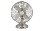 12" Classic Electric Retro Metal Table Fan 3 Speed 120V Carrying Handle