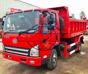 Wholesale 3 - 5 Tons Utility Dump Truck 6 Wheels 4m3 Volume 3800*2000*600 Carriage from china suppliers