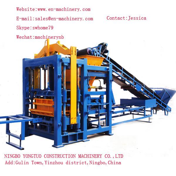 German Concrete Block Making Machine 10-15 Turkish Block Making Machines with