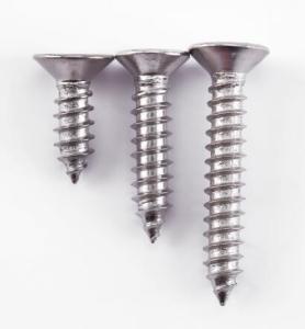 Wholesale DIN7982 SS304 Flat Head Tapping Screw Cross Recessed CSK Tapping Screws from china suppliers