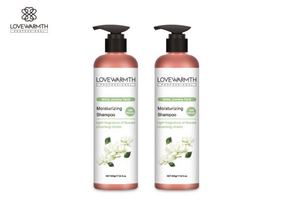 500ml Light Flowers Natural Fragrance Shampoo , Jasmine Petal Moisturizing