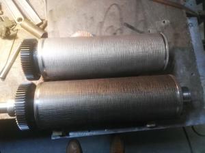 Wholesale Steel-To-Steel Concave-Convex Aluminum Foil Paper Counter-Pressure Roller from china suppliers